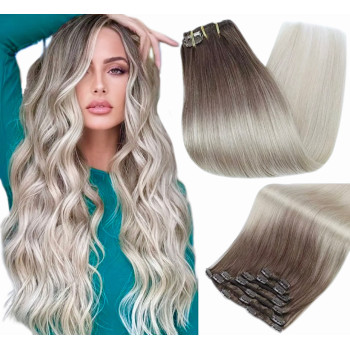 Extensii Clip-On Deluxe Ombre #7/ #60L